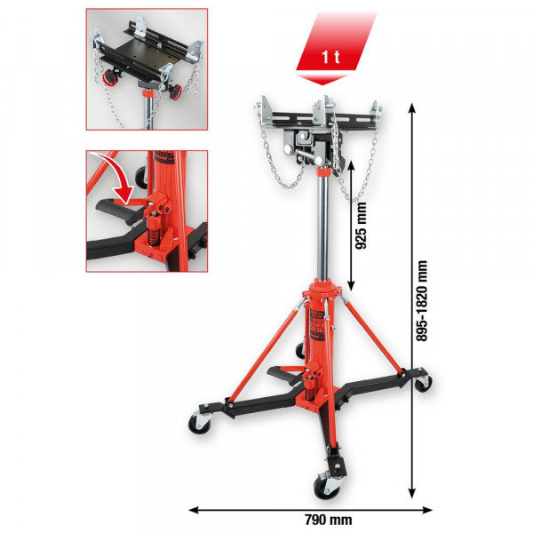 KS TOOLS performance Hydraulik-Getriebeheber