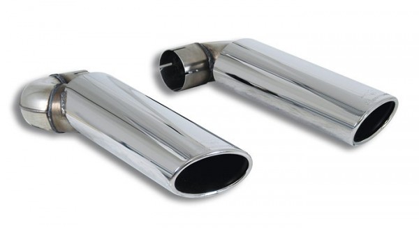 SUPERSPRINT Endrohre links/rechts 2x120x80mm oval