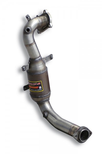 SUPERSPRINT Downpipe + Metall Kat.