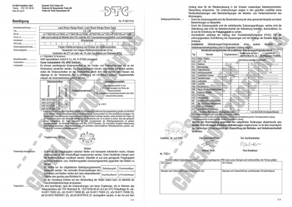 DTC-Gutachten P-4611/14 zu DR-Set
