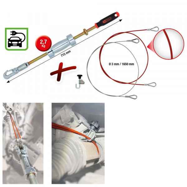 KS TOOLS Universal-Antriebswellen-Auszieher-Satz,