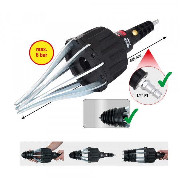KS TOOLS Druckluftmontagegerät für