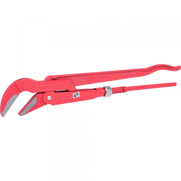 KS TOOLS Eckrohrzange,45° gewinkelt,2"