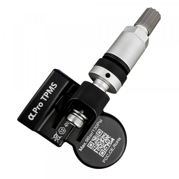 alpha.pro TPMS Sensor geschraubt