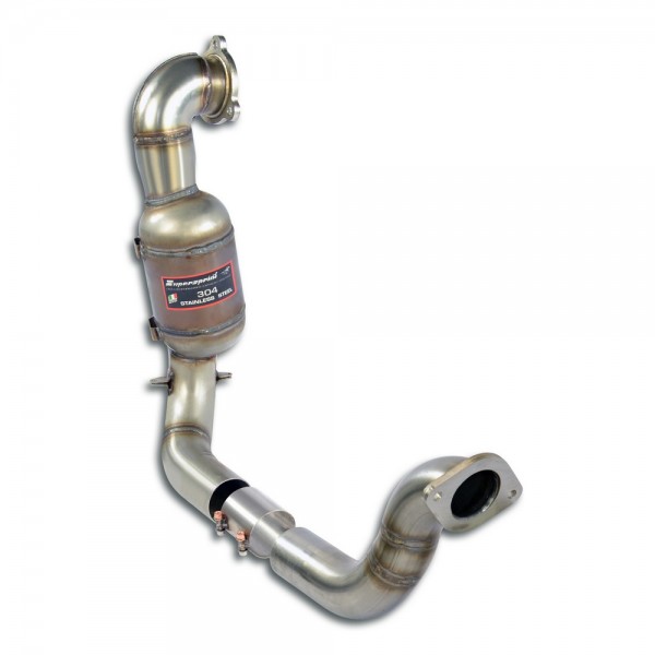 SUPERSPRINT Downpipe+Sport Met.kat. 200CPSI