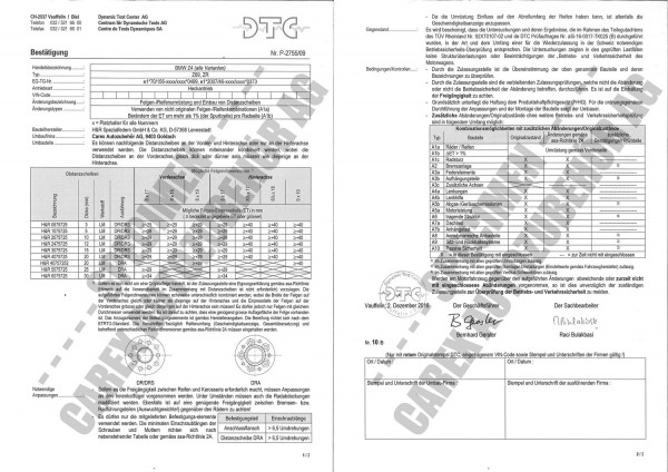 DTC-Gutachten P-2755/09 zu DR-Set