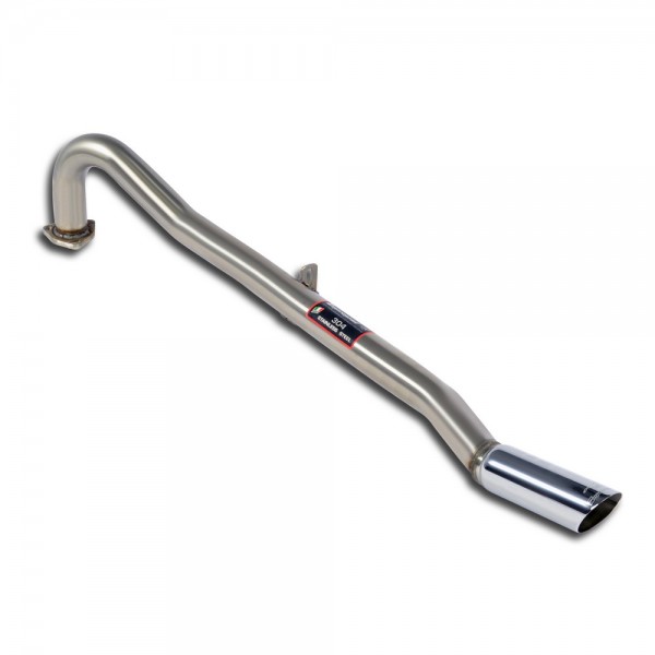 SUPERSPRINT Endschalldämpfer 1x60mm INOX