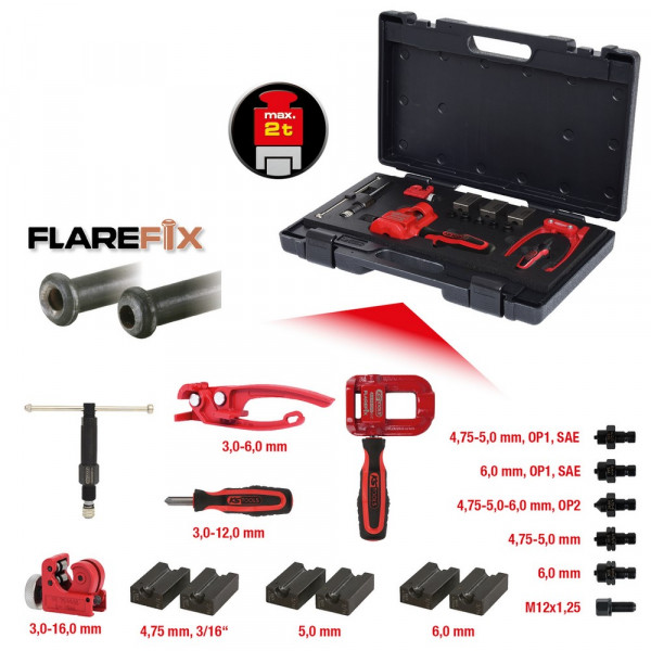 KS TOOLS FLAREFIX 1 Universal-Bremsleitungs