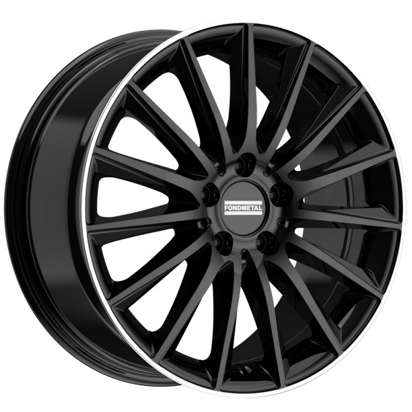 Fondmetal AIDON (FMI04) GLOSSY BLACK MACHINED LIP