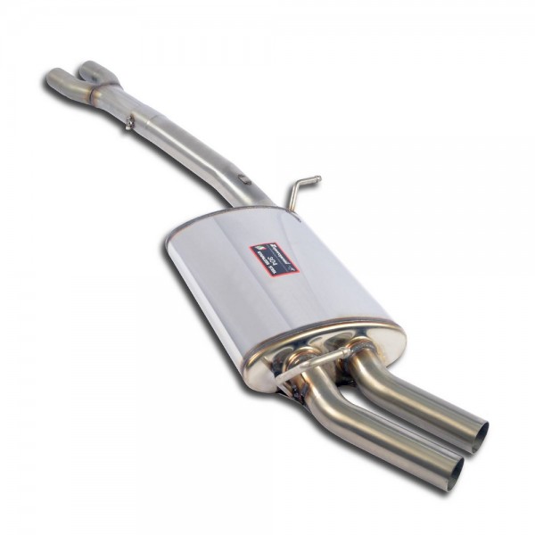 SUPERSPRINT Mittelschalldämpfer INOX