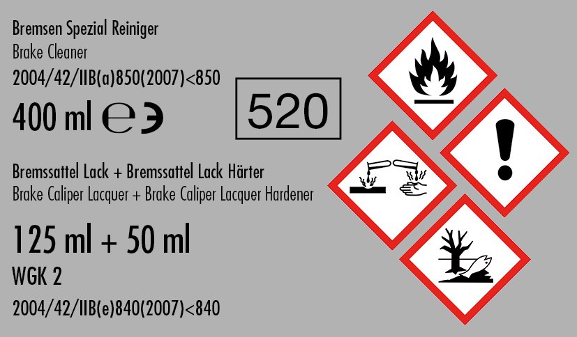 FOLIATEC Bremssattel Lack Schwarz Matt | Bremssattel-lack ...