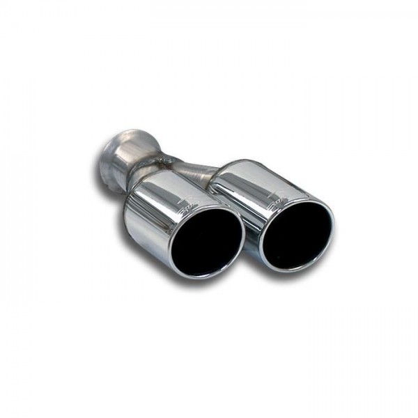 SUPERSPRINT Endrohr rund 2x80mm