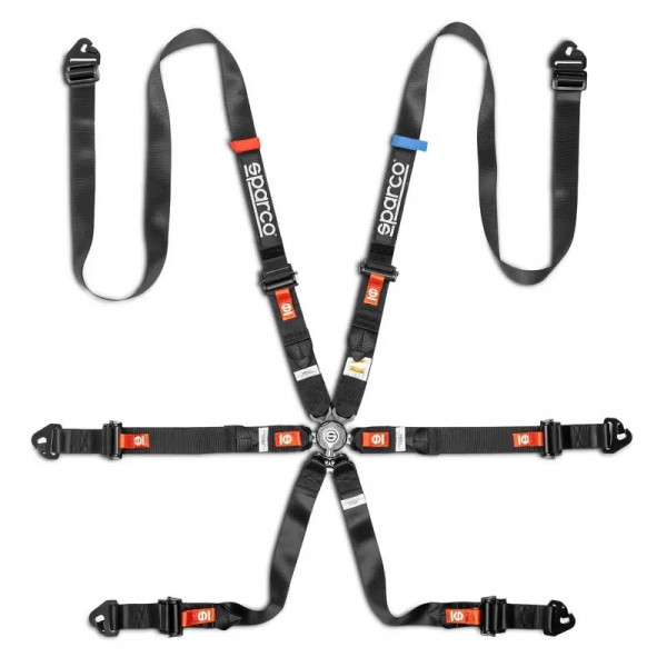 SPARCO Racing Gurt 6-Punkt Pro H-9 Endurance (FIA)