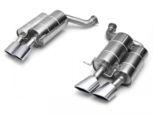 EISENMANN Endschalldämpfer Duplex Inox 4x120x77mm