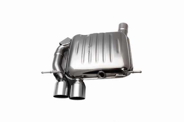 EISENMANN Endschalldämpfer Inox 2x76mm