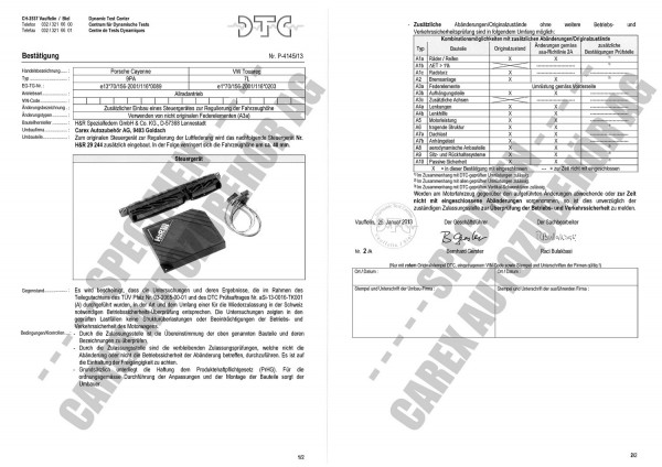 DTC-Gutachten P-4145/13 zu ETS-Tieferlegung