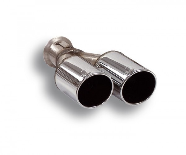 SUPERSPRINT Endrohr rund 2x 80mm