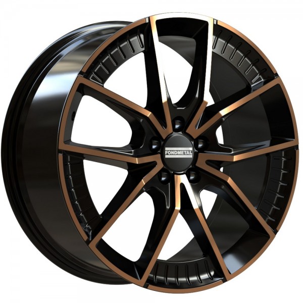 Fondmetal Elatha Felge glossy black bronze pol.
