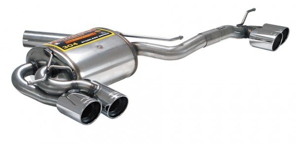 SUPERSPRINT Endschalldämpfer links-rechts 2x80mm