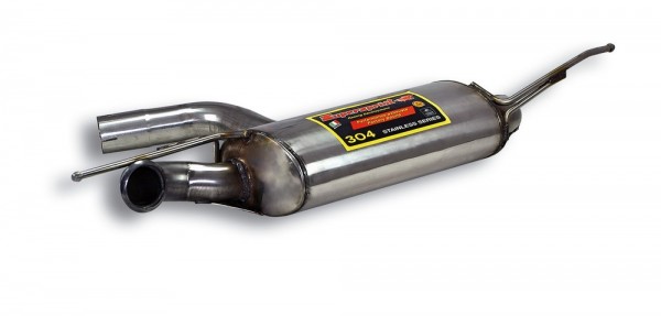 SUPERSPRINT Endschalldämpfer ohne ER, Inox