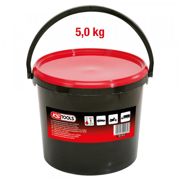 KS TOOLS Reifenmontagepaste 5 kg,schwarz