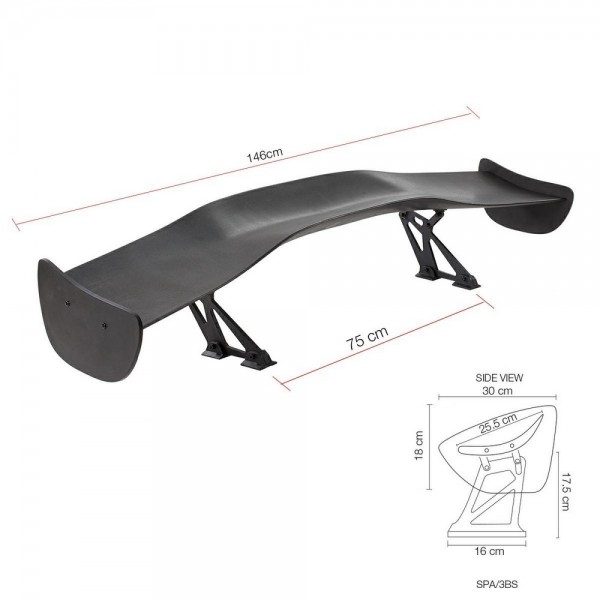 SIMONI RACING ABS Heckspoiler (nicht CH-Norm)