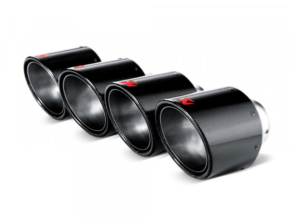 AKRAPOVIC Endrohre Carbon 4x 115mm
