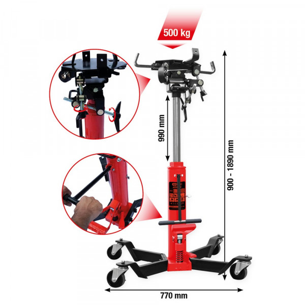 KS TOOLS performance Hydraulik-Getriebeheber