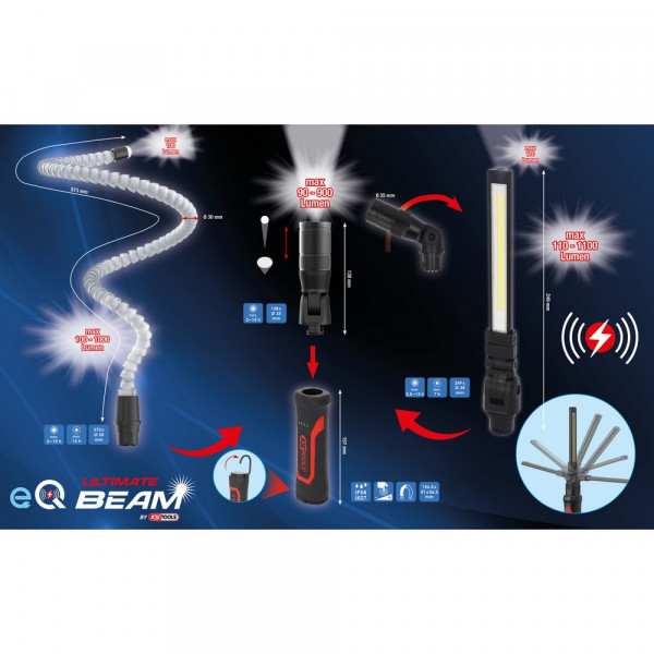 KS TOOLS eQi UltimateBEAM 3in1 Quick-Lock