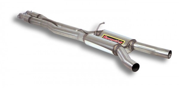 SUPERSPRINT Mittelschalldämpfer (INOX)