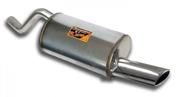 SUPERSPRINT Endschalldämpfer 1x120x80mm AISI409