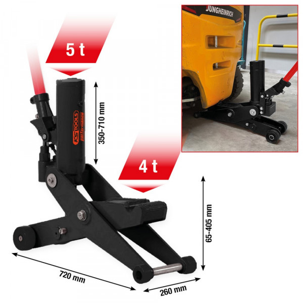 KS TOOLS performance Heber für Gabelstapler,