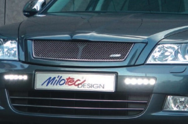 MILOTEC Sportgrill o. Embl. m. Bentley-Gitter Inox