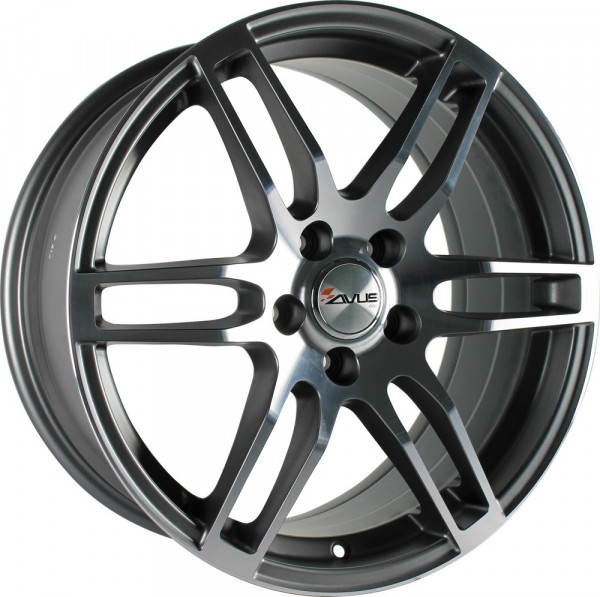 AVUS AF9 Multiflex-Felge anthracite polished