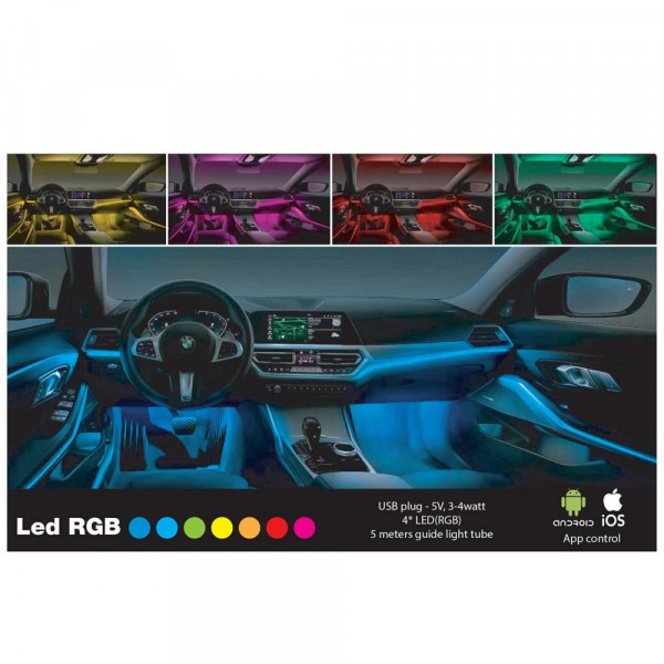 SIMONI RACING RGB LED Innenraumbeleuchtung