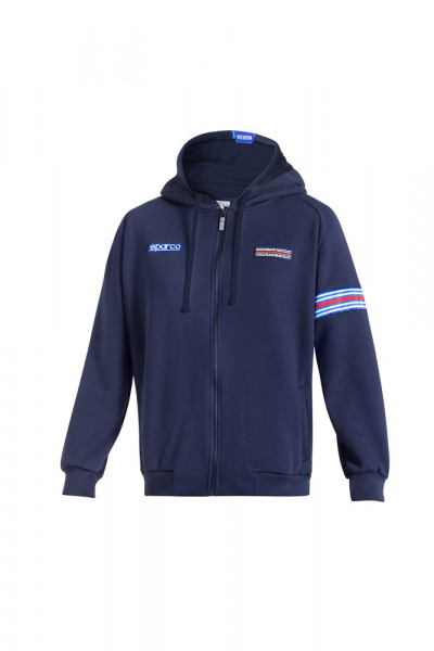 SPARCO HOODIE FULL ZIP MR MY25 BM XS