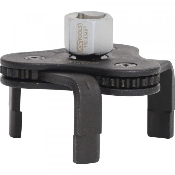 KS TOOLS Ölfilterspinne m.Adapter 1/2"x