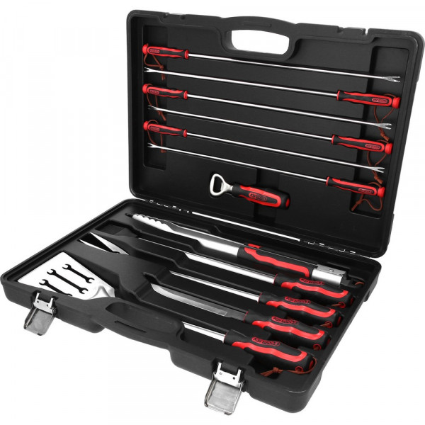 KS TOOLS Barbecue-Grillset, 12-tlg.