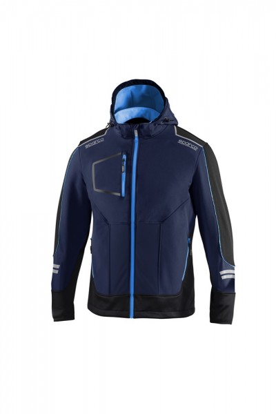 SPARCO Teamwork Softshell mit Kapuze Tech