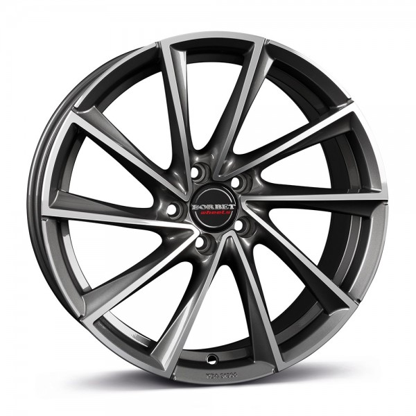 Borbet VTX 7519 graphite polished KBA 51563