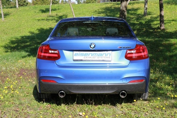 EISENMANN Endschalldämpfer Inox 2x90mm