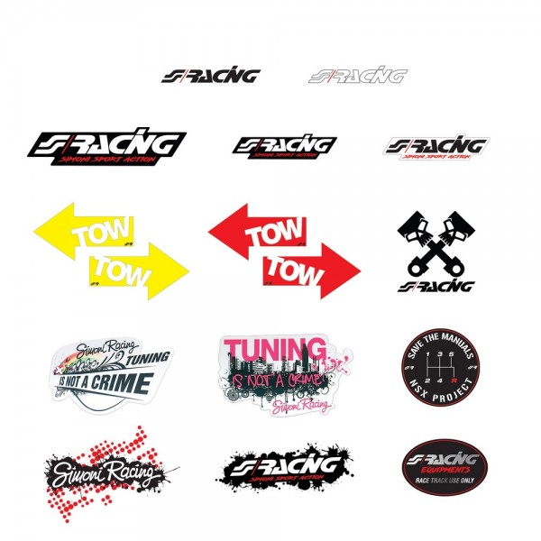 SIMONI RACING Sticker Set Tuning, Racing and more