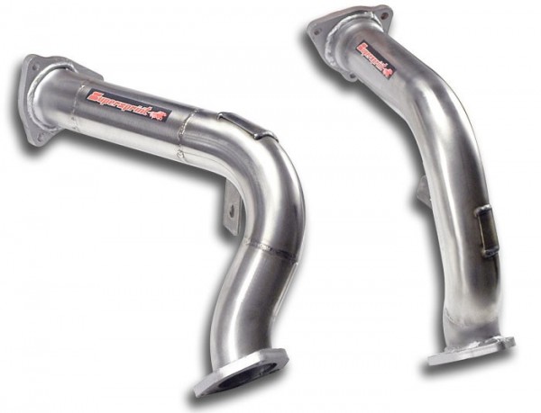 SUPERSPRINT Downpipe rechts-links (nicht CH-Norm)