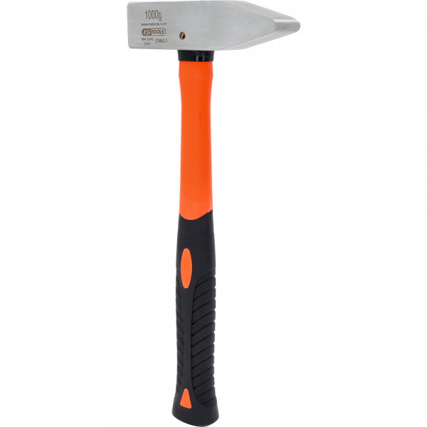 KS TOOLS Edelstahl Schlosserhammer 1000g