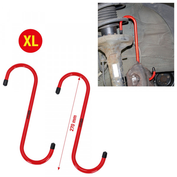 KS TOOLS Universal-Schwerlast-Haken-Satz, 2-tlg