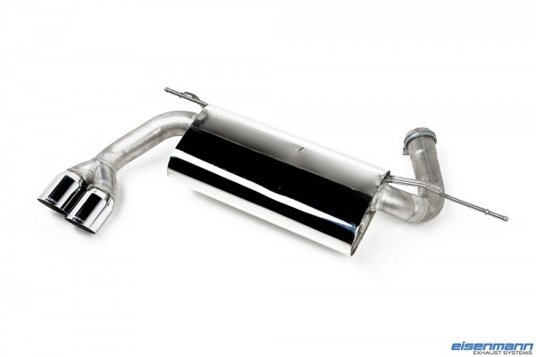 EISENMANN Endschalldämpfer Inox 2x76mm
