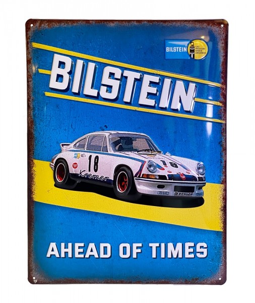 BILSTEIN Blechschild Bilstein Ahead of Times