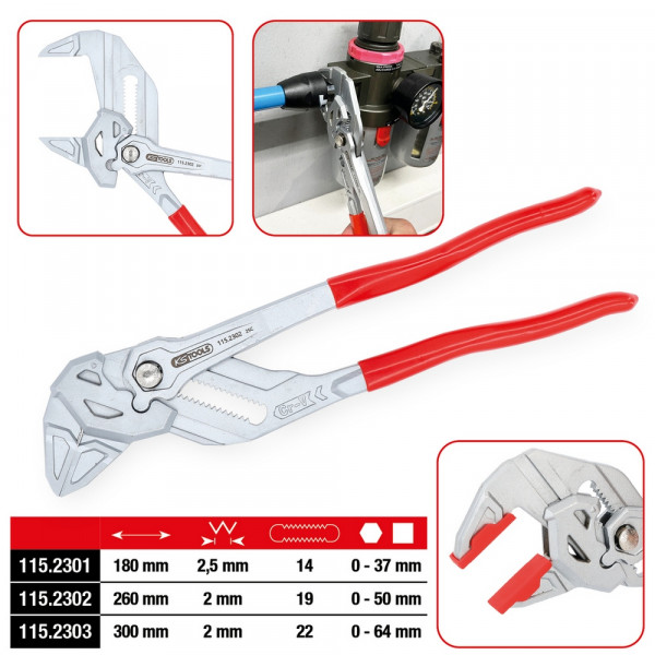 KS TOOLS Zangenschlüssel, 300 mm