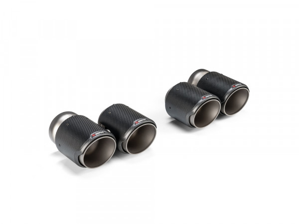 AKRAPOVIČ Endrohr Set (Carbon)(ECE)