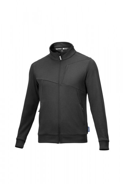 SPARCO TEAMWORK GRIT SWEATSHIRT FULL ZIP PLATA